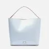 Frances Valentine HANDBAGS Astrid Shoulder Bag Vegan Leather Starlight Blue