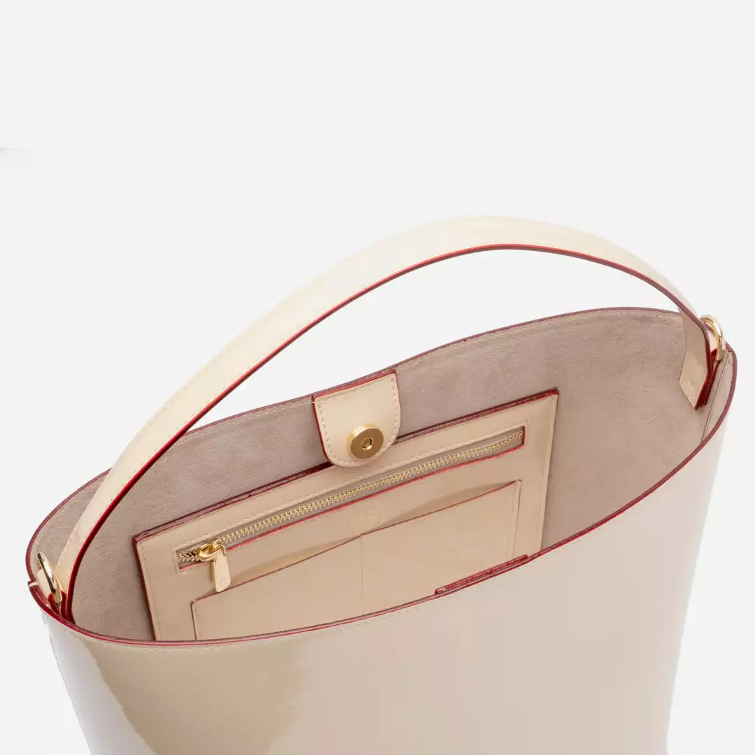 Frances Valentine HANDBAGS Astrid Shoulder Bag Vegan Leather Shifting Sand 8 Frances Valentine HANDBAGS Astrid Shoulder Bag Vegan Leather Shifting Sand