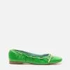 Frances Valentine SHOES Ava Ballerina Flat Nappa Green