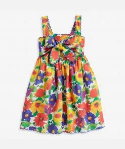 Bella Bliss X FV Scalloped Open Back Dress Floral Explosion 8 Bella Bliss X FV Scalloped Open Back Dress Floral Explosion