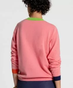 Frances Valentine Betts Cashmere Sweater Pink APPAREL