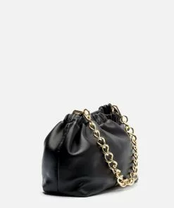 Frances Valentine HANDBAGS Bici Chain Pouch Black