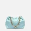 Frances Valentine HANDBAGS Bici Chain Pouch Light Blue