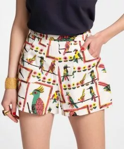 Frances Valentine Short W/Back Zip Bird Is The Word APPAREL