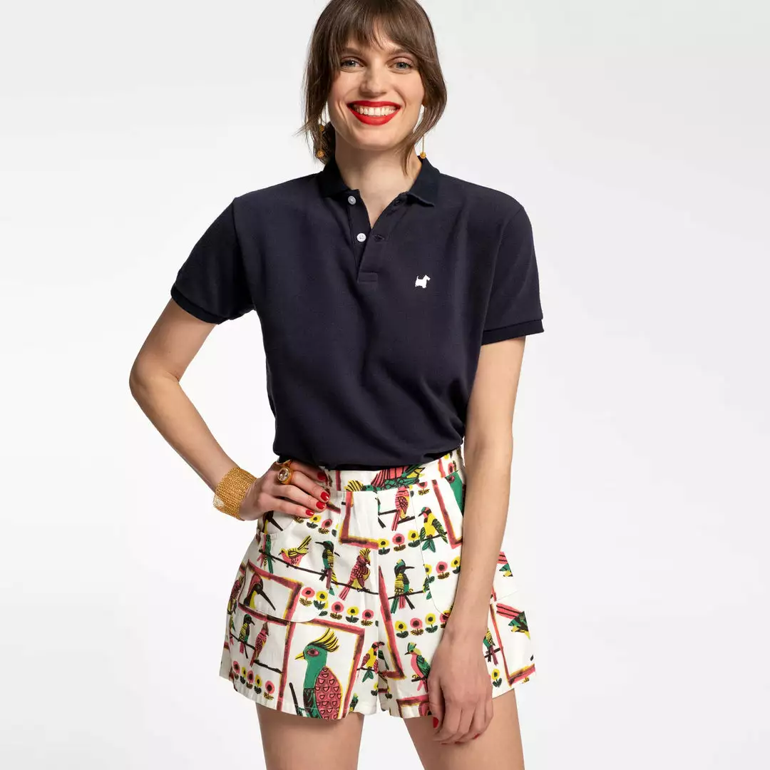 Frances Valentine Short W/Back Zip Bird Is The Word APPAREL 5 Frances Valentine Short W/Back Zip Bird Is The Word APPAREL