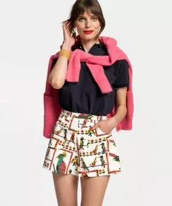 Frances Valentine Short W/Back Zip Bird Is The Word APPAREL