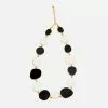 KJL Palette Necklace Black White