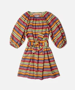 Frances Valentine Bliss Mini Dress Candy Stripe NEW ARRIVALS