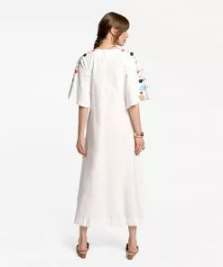 Frances Valentine Delightful Caftan Peony Garden White Multi 9 Frances Valentine Delightful Caftan Peony Garden White Multi