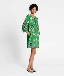 Frances Valentine FV Essentials Capri Embroidered Tunic