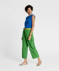 Frances Valentine FV Essentials Jane Corduroy Pant Green