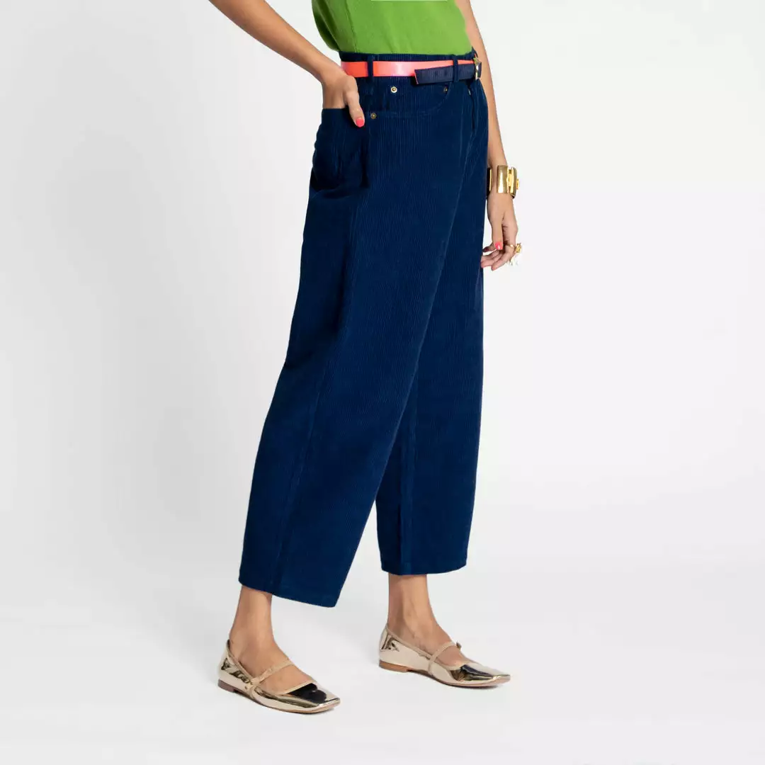 Frances Valentine APPAREL Jane Corduroy Pant Navy 3 Frances Valentine APPAREL Jane Corduroy Pant Navy