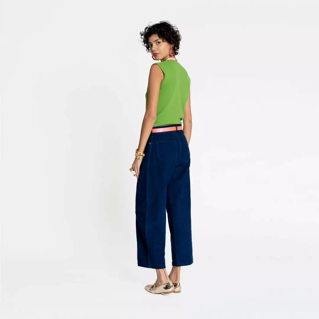 Frances Valentine APPAREL Jane Corduroy Pant Navy 5 Frances Valentine APPAREL Jane Corduroy Pant Navy