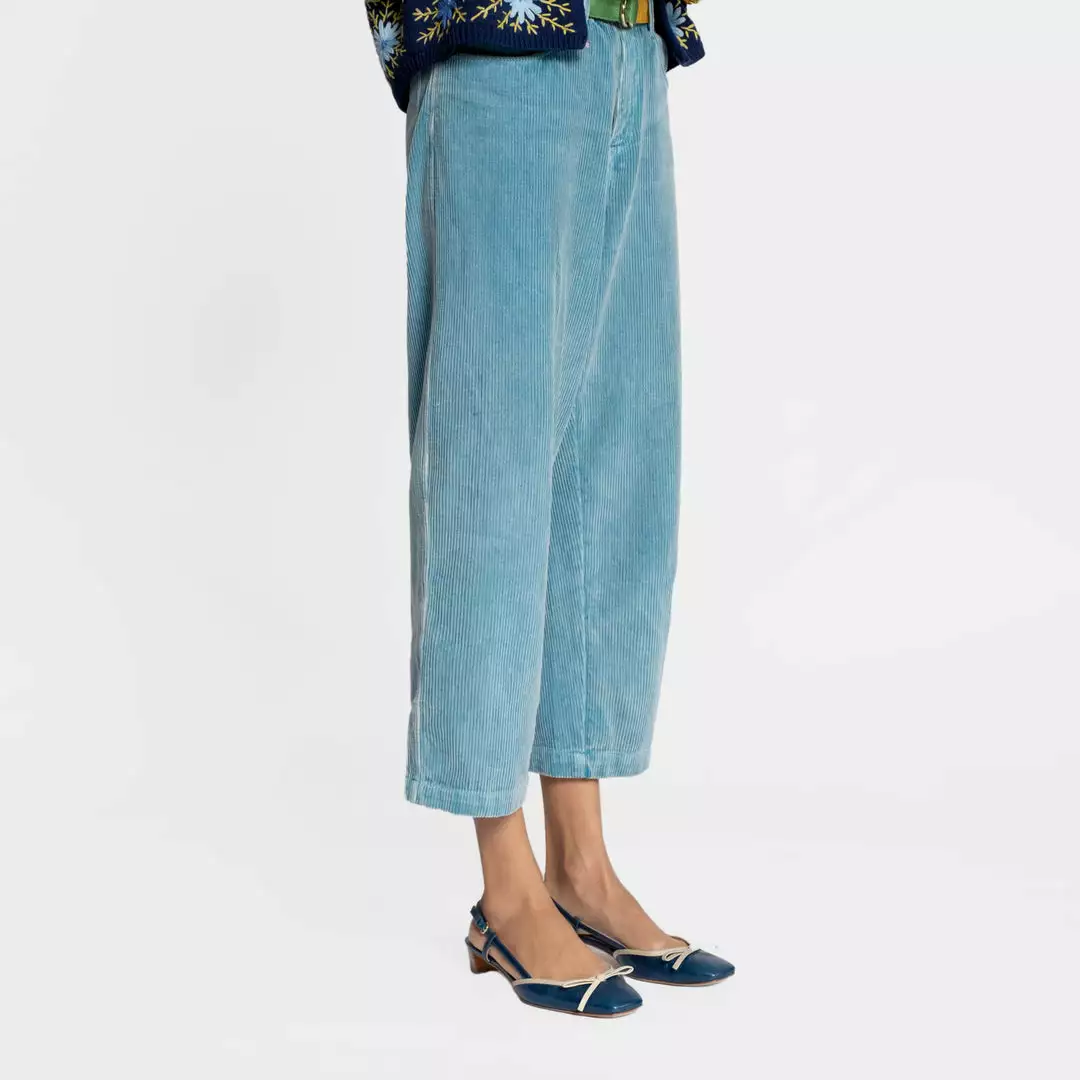 Frances Valentine Jane Corduroy Pant Light Blue 4 Frances Valentine Jane Corduroy Pant Light Blue