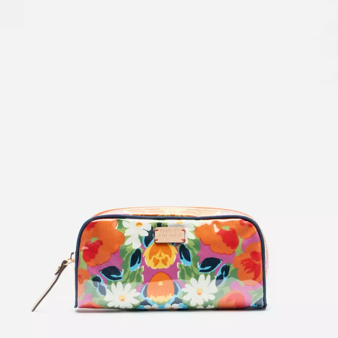 Frances Valentine Small Cosmetic Bright Floral 3 Frances Valentine Small Cosmetic Bright Floral