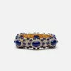 KJL Sapphire Crystal Cuff