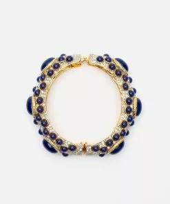 KJL Sapphire Crystal Cuff