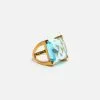 Dean Davidson JEWELRY Plaza Ring Topaz Gold