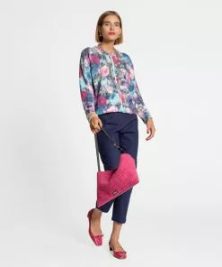 Frances Valentine Top Rated Darling Cardigan Jewel Multi