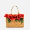 Frances Valentine Edie Basket Red Poppy HANDBAGS 1 Frances Valentine Edie Basket Red Poppy HANDBAGS