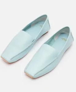 Frances Valentine Elyce Loafer Leather Light Blue NEW ARRIVALS
