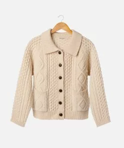 Frances Valentine Wool Fisherman Sweater