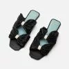 Frances Valentine Frenchie Sandal Soft Nappa Black