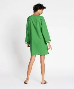 Frances Valentine Goldie Tunic Green FV Essentials