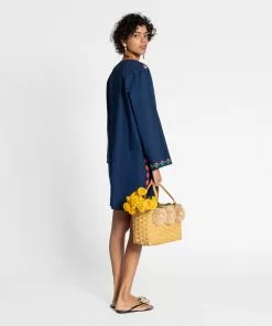 Frances Valentine FV Essentials Goldie Tunic Navy