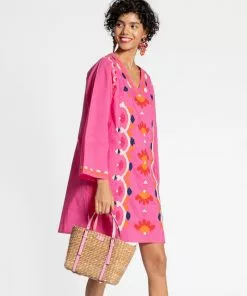 Frances Valentine Goldie Tunic Pink FV Essentials
