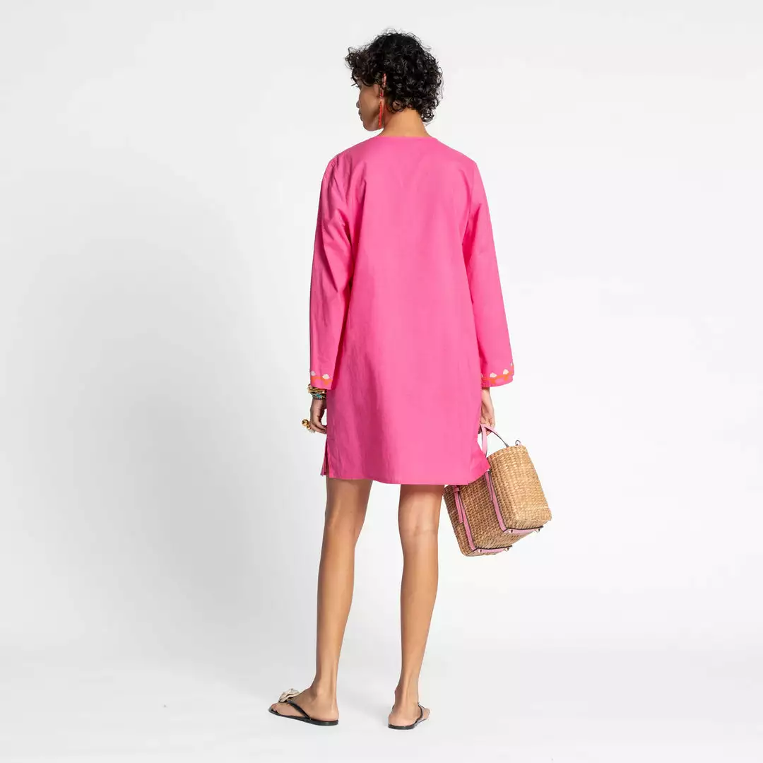 Frances Valentine Goldie Tunic Pink FV Essentials 5 Frances Valentine Goldie Tunic Pink FV Essentials