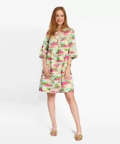 Frances Valentine Easy Dress Game Set Match Oyster Multi NEW ARRIVALS