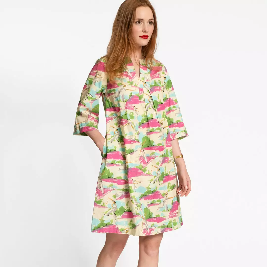 Frances Valentine Easy Dress Game Set Match Oyster Multi NEW ARRIVALS 6 Frances Valentine Easy Dress Game Set Match Oyster Multi NEW ARRIVALS