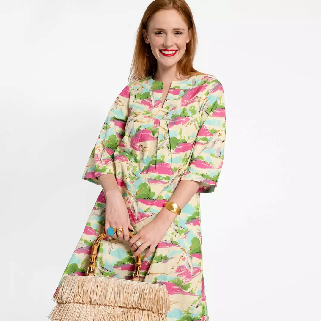 Frances Valentine Easy Dress Game Set Match Oyster Multi NEW ARRIVALS 4 Frances Valentine Easy Dress Game Set Match Oyster Multi NEW ARRIVALS