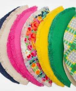 Hat Attack Canvas Fringe Hat Yellow