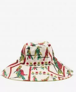 Hat Attack APPAREL Reversible Canvas Sunhat Bird Is The Word