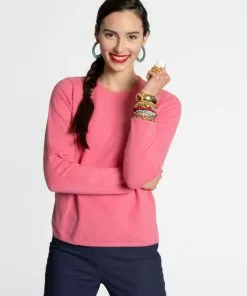 Frances Valentine Honey Sweater Pink