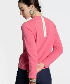 Frances Valentine Honey Sweater Pink