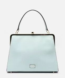 Frances Valentine Jackie Frame Bag Boarskin Light Blue