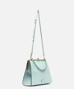 Frances Valentine Jackie Frame Bag Boarskin Light Blue