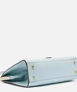 Frances Valentine Jackie Frame Bag Boarskin Light Blue