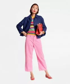 Frances Valentine Jane Corduroy Pant Pink FV Essentials