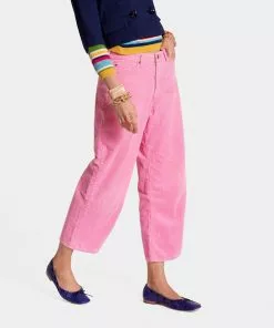 Frances Valentine Jane Corduroy Pant Pink FV Essentials