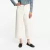 Frances Valentine Jane Corduroy Pant White