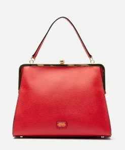 Frances Valentine Jackie Boarskin Red HANDBAGS