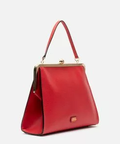 Frances Valentine Jackie Boarskin Red HANDBAGS