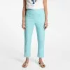 Frances Valentine APPAREL Lucy Stretch Cotton Pant Pool 1 Frances Valentine APPAREL Lucy Stretch Cotton Pant Pool
