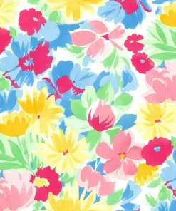 Frances Valentine APPAREL Balmacaan Hibiscus