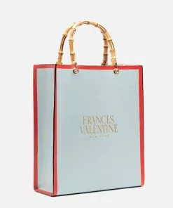 Frances Valentine NEW ARRIVALS FV Logo Shopping Tote Boarskin