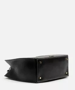 Frances Valentine Margo Tote Tumbled Leather Black 11 Frances Valentine Margo Tote Tumbled Leather Black